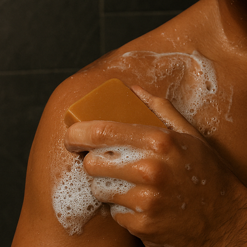 South City Hoosier Scrub – Pine Tar & Cola Soap Bar for Deep, No-Nonsense Clean