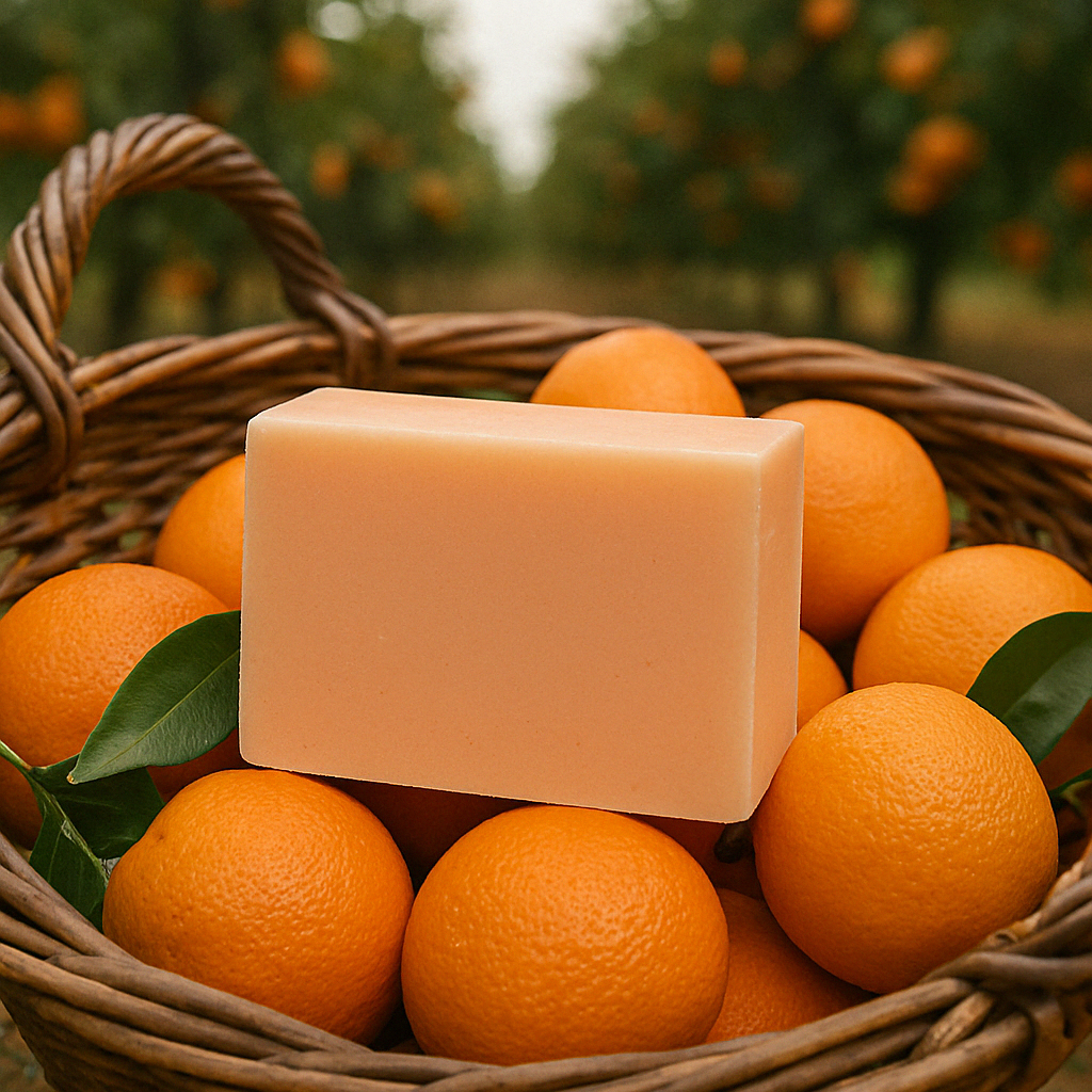 Orange Expedition – Energizing Orange Citrus Natural Soap Bar
