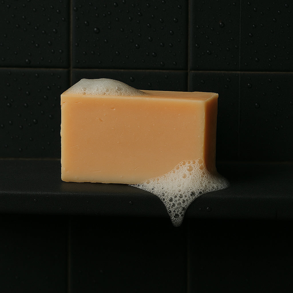Wild Timber Sierra Sunrise natural mens soap bar 5oz Sierra Nevada inspired small batch St. Louis