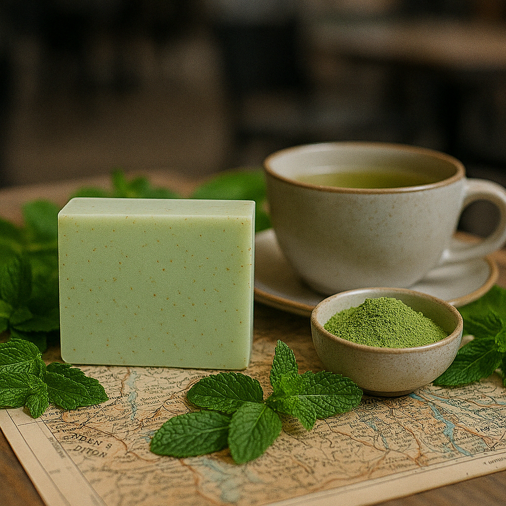 Spear-It of Adventure Soap – Spearmint and Green Tea Energizing Bar