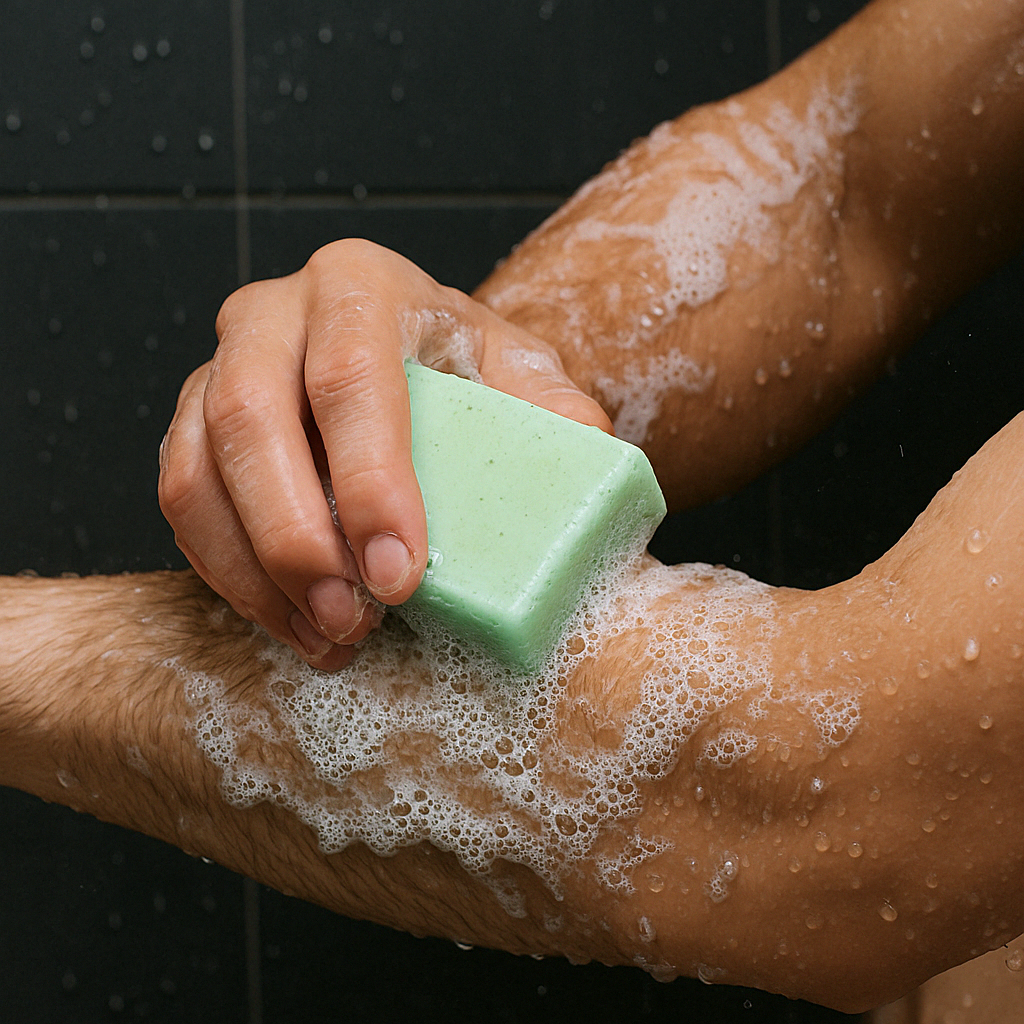 Spear-It of Adventure Soap – Spearmint and Green Tea Energizing Bar