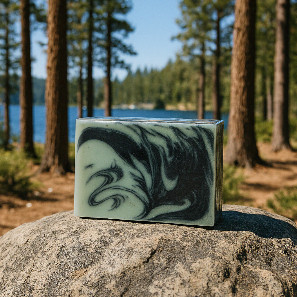 Twin Pines Legacy – Double Pine Natural Soap Bar with Scotch Pine & Pine Needle