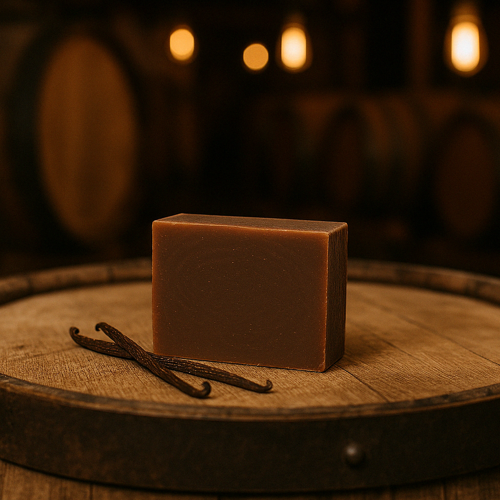 Vanilla Reserve – Warm Vanilla & Smoky Cognac Natural Soap Bar