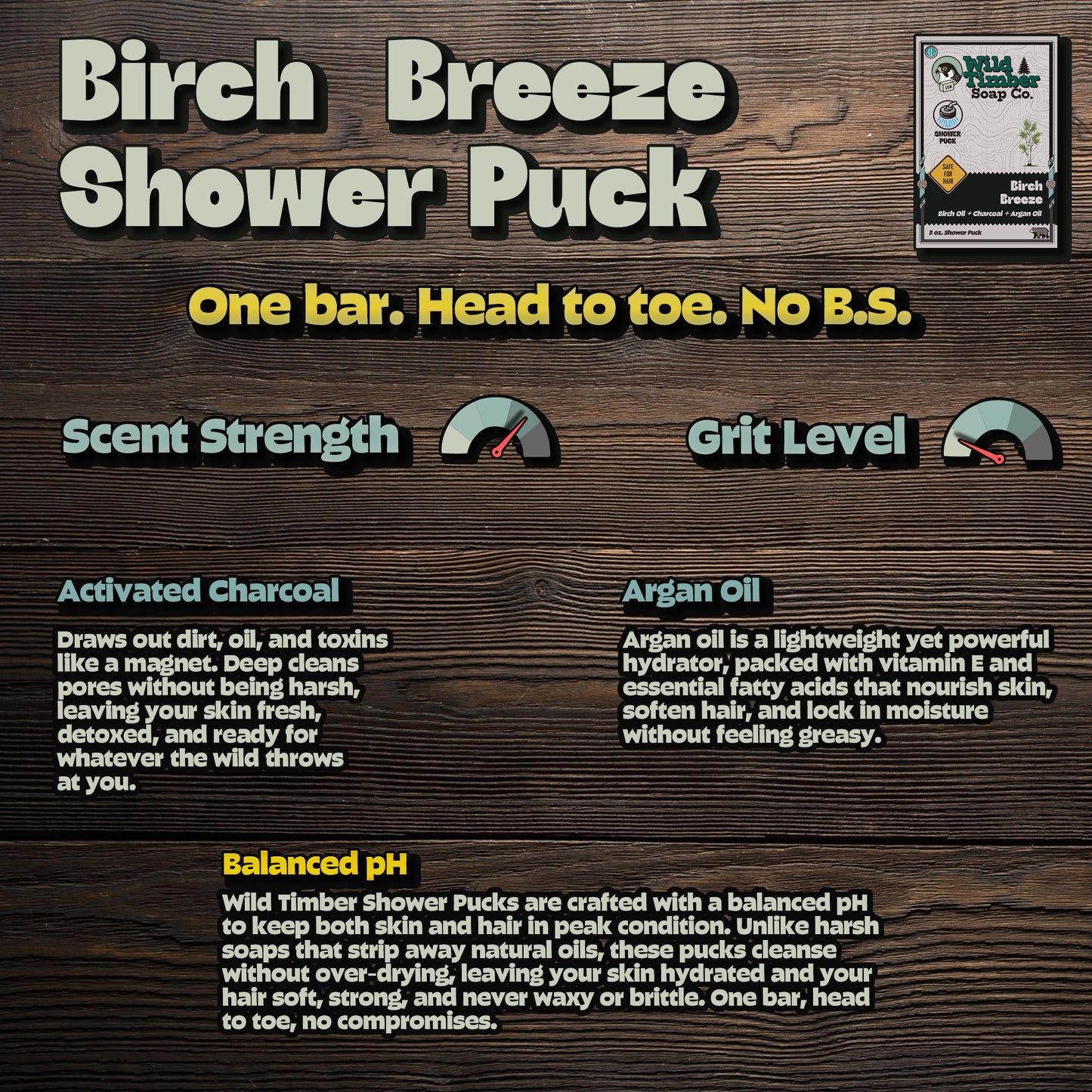 Birch Breeze Shower Puck