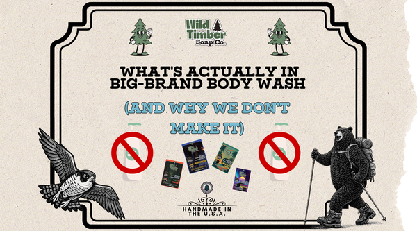 What's Actually in Big-Brand Body Wash (And Why We Don't Make It)