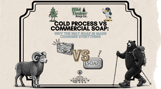 Cold Process vs. Commercial Soap: Why the Way Soap Is Made Changes Everything