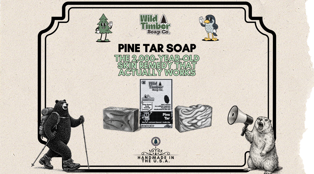 Pine Tar Soap: The 2,000-Year-Old Skin Remedy That Actually Works
