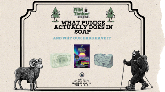What Pumice Actually Does in Soap (And Why Our Bars Have It)