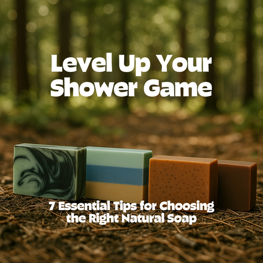 Level Up Your Shower Game: 7 Essential Tips for Choosing the Right Natural Soap