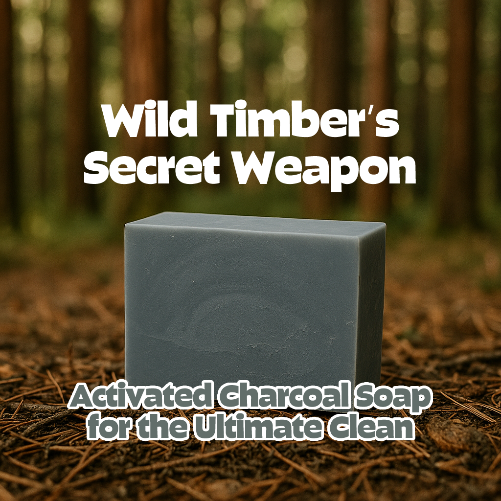 Wild Timber’s Secret Weapon: Activated Charcoal Soap for the Ultimate Clean