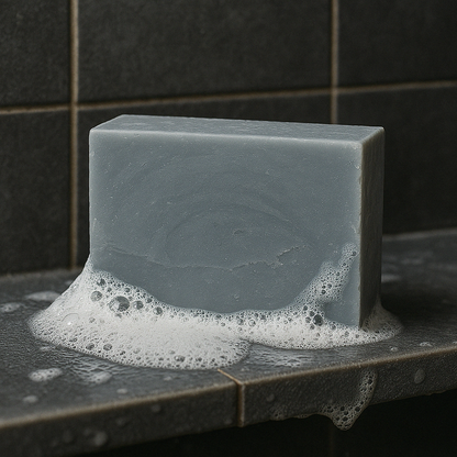 Cedar & Smoke – Natural Soap Bar for Men | Handmade Cedarwood & Charcoal