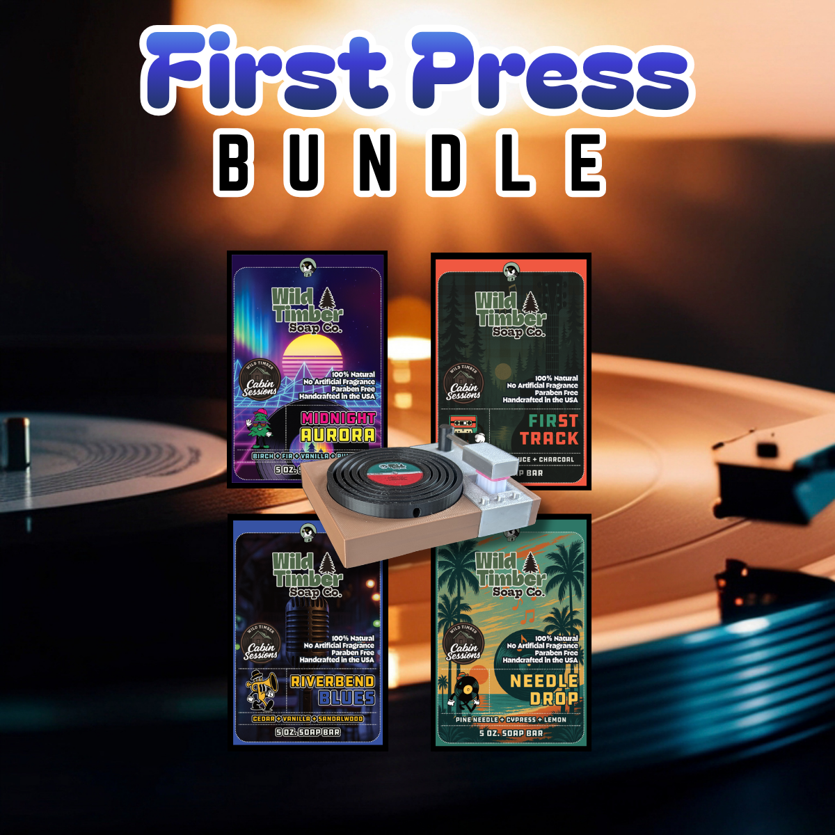 First Pressing Bundle – The Cabin Sessions Edition | Wild Timber