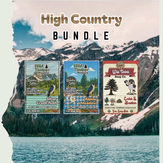 High Country Soap Bundle | Natural Soap Inspired by Fall, Mountains, and the Outdoors