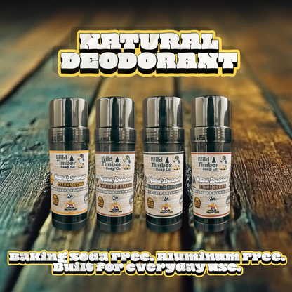 Natural Deodorant | Aluminum-Free, Baking Soda-Free