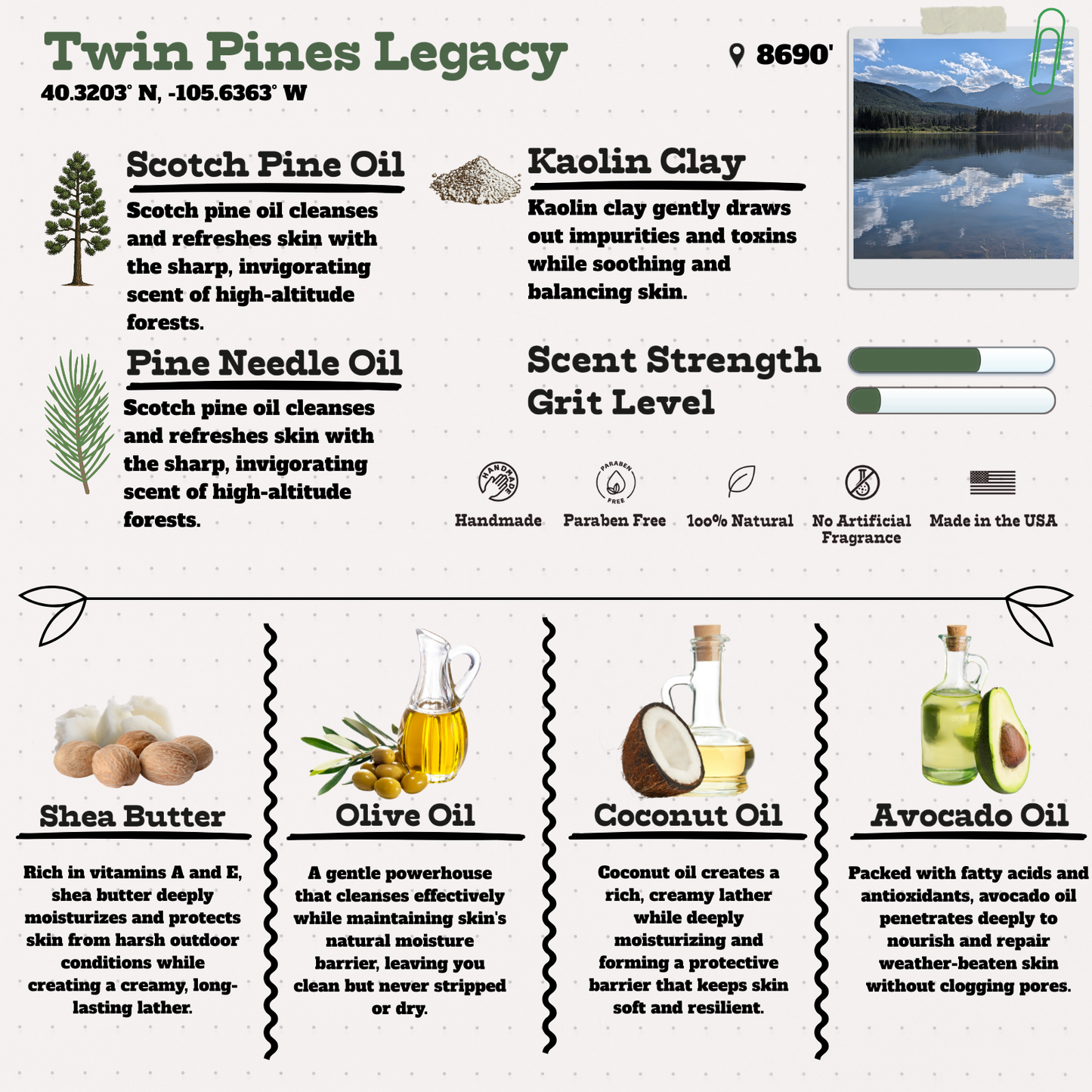 Retro Classics Bundle – Cedar & Bourbon, Birch Please, Twin Pines, Emerald Bay Pine Natural Soap