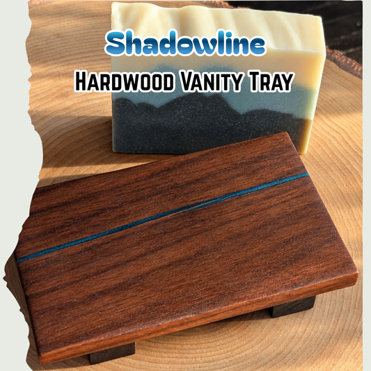 Shadowline Small Hardwood Vanity Tray