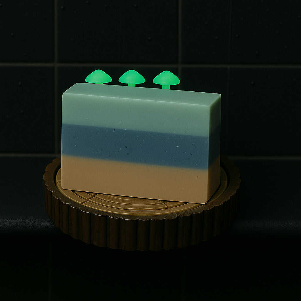 Sudsy Stump Soap Tray