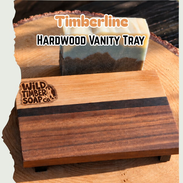 Timberline Medium Hardwood Vanity Tray