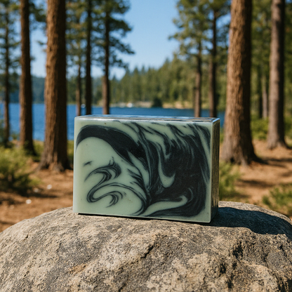 Twin Pines Legacy – Double Pine Natural Soap Bar with Scotch Pine & Pine Needle