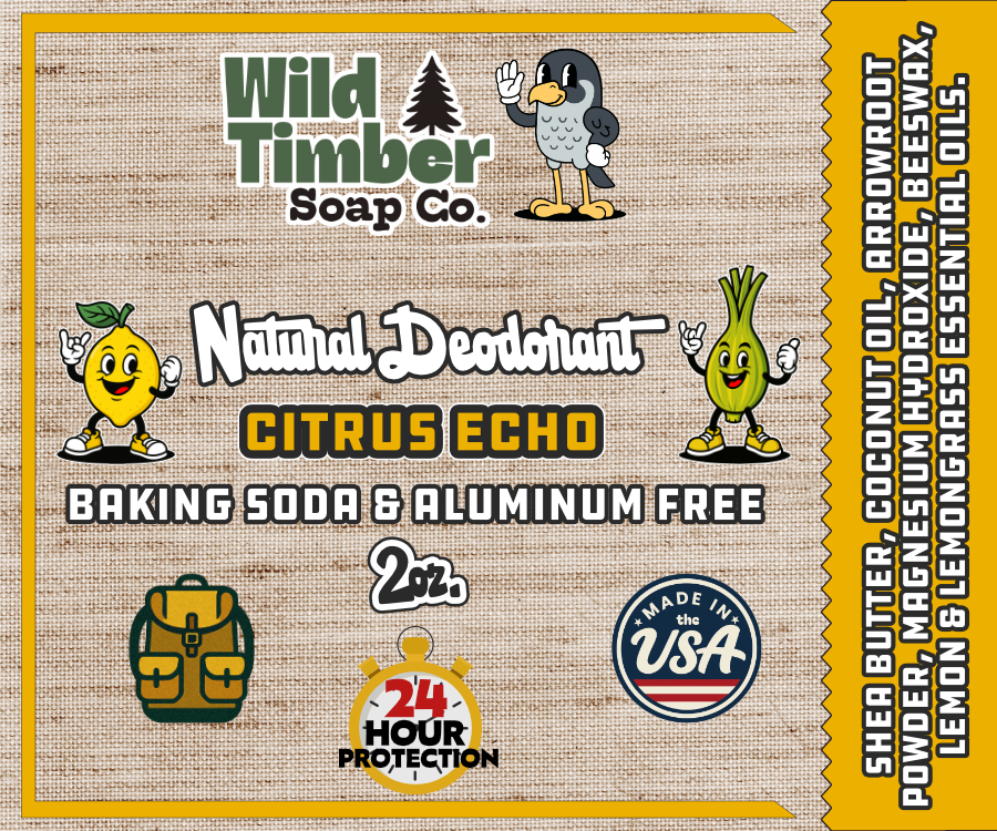 Natural Deodorant | Aluminum-Free, Baking Soda-Free