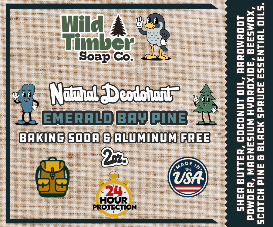 Natural Deodorant | Aluminum-Free, Baking Soda-Free