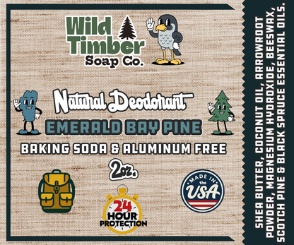 Natural Deodorant | Aluminum-Free, Baking Soda-Free