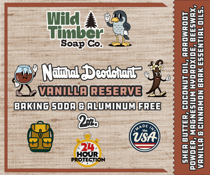 Natural Deodorant | Aluminum-Free, Baking Soda-Free