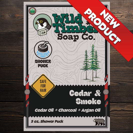 Cedar & Smoke Shower Puck