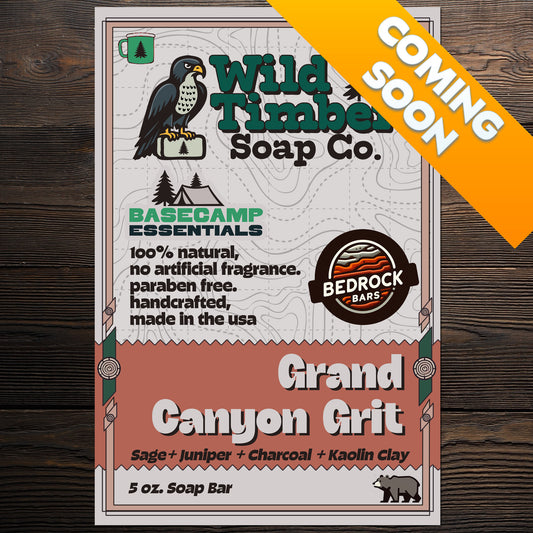 Grand Canyon Grit - Exfoliating Sage and Juniper Natural Soap Bar