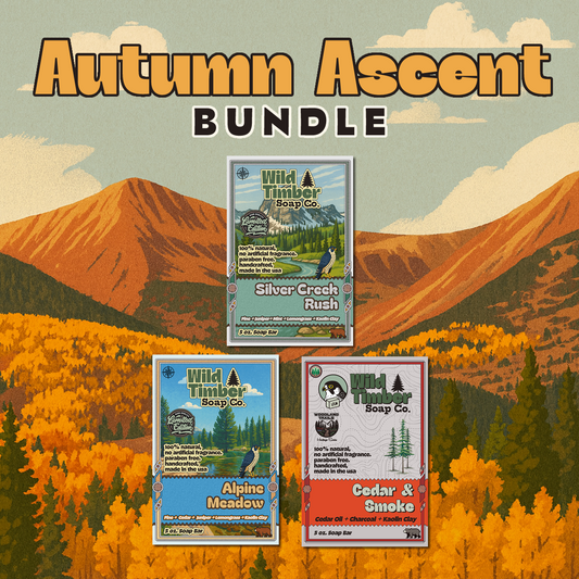 Autumn Ascent Soap Bundle | Natural Soap Inspired by Fall, Mountains, and the Outdoors