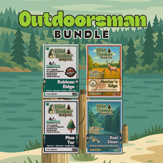 Outdoorsman Soap Bundle | Natural Soap for Hunting and Fishing