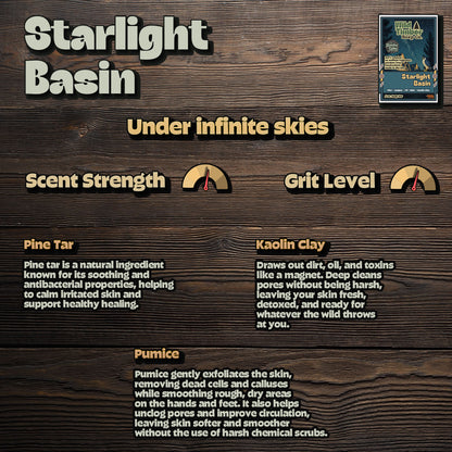 Starlight Basin - A Midnight Gaze in Every Wash