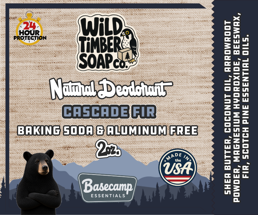 Natural Deodorant | Aluminum-Free, Baking Soda-Free