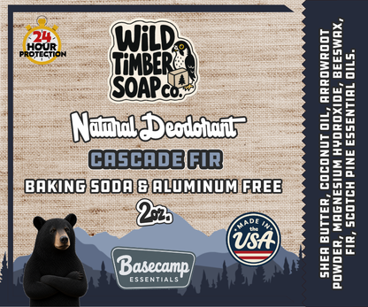 Natural Deodorant | Aluminum-Free, Baking Soda-Free