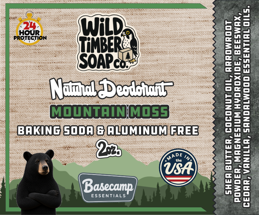 Natural Deodorant | Aluminum-Free, Baking Soda-Free