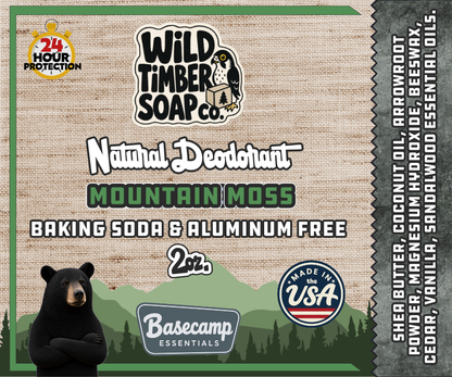 Natural Deodorant | Aluminum-Free, Baking Soda-Free