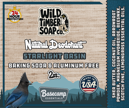 Natural Deodorant | Aluminum-Free, Baking Soda-Free