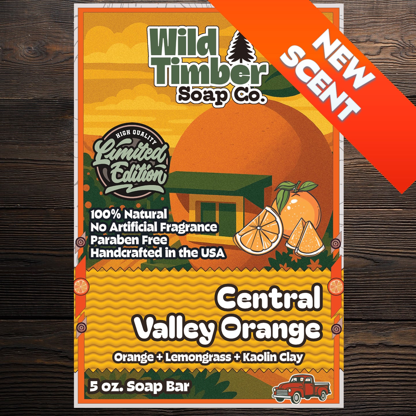 Central Valley Orange - Citrus Groves in Full Bloom