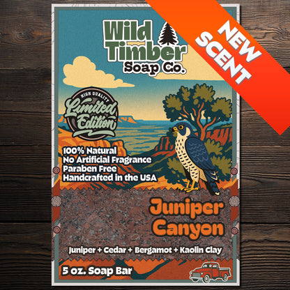 Juniper Canyon - Bold Canyon in a Natural Soap Bar