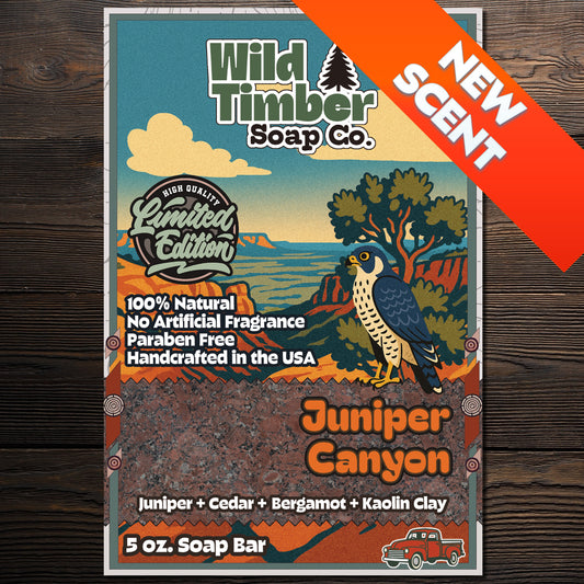 Juniper Canyon - Bold Canyon in a Natural Soap Bar