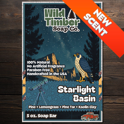 Starlight Basin - A Midnight Gaze in Every Wash