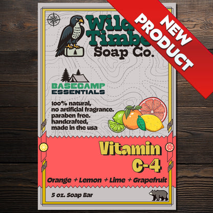 Vitamin C4 - Explosive Citrus Infused Natural Soap Bar