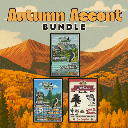 Autumn Ascent Soap Bundle | Natural Soap Inspired by Fall, Mountains, and the Outdoors