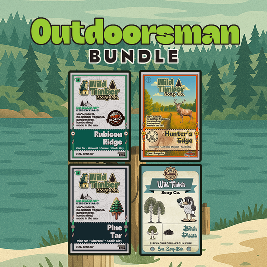 Outdoorsman Soap Bundle | Natural Soap for Hunting and Fishing