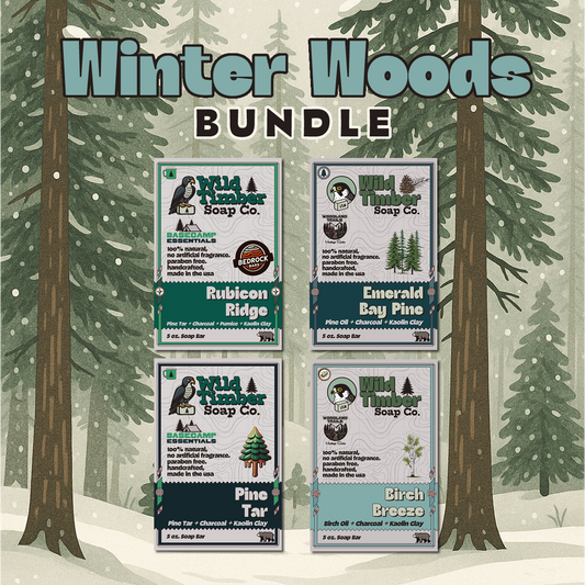 Winter Woods Soap Bundle | Natural Soap for Men Inspired by the Wilderness