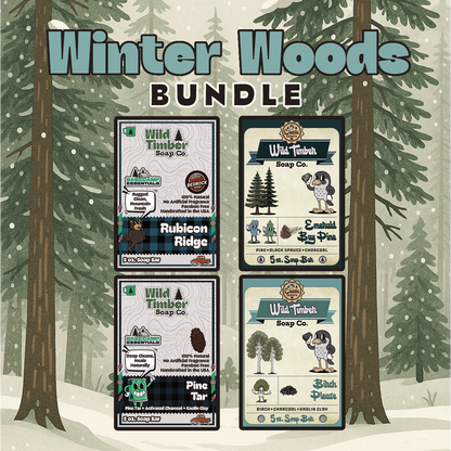 Winter Woods Soap Bundle | Natural Soap for Men Inspired by the Wilderness