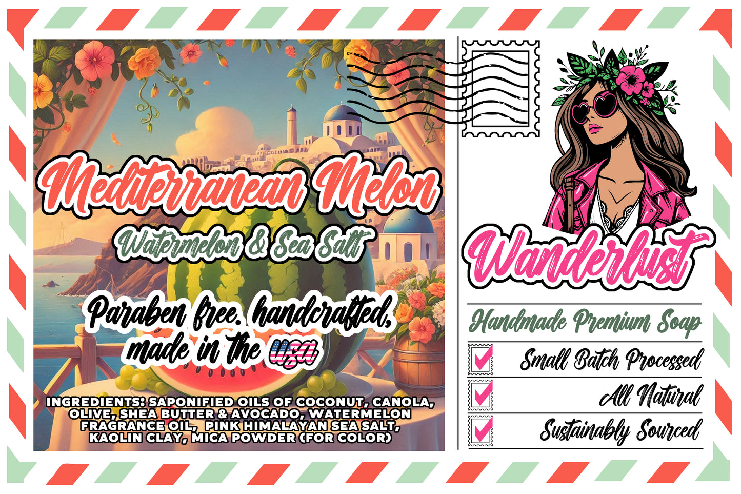 Wanderlust - Mediterranean Melon – Sun-Kissed & Ocean-Fresh